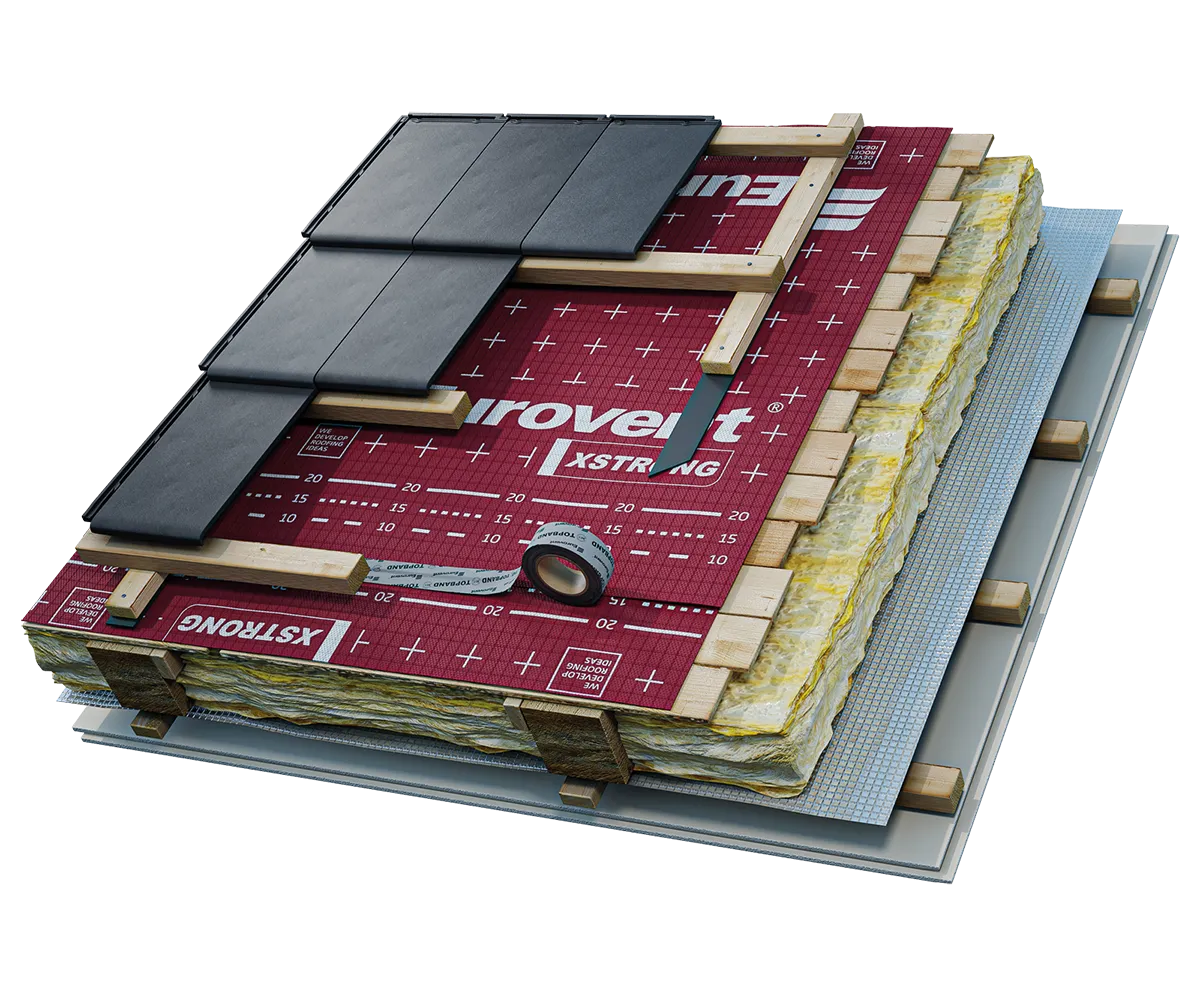 Eurovent® XSTRONG 250 SK2 – undertaksduk, 45 m²