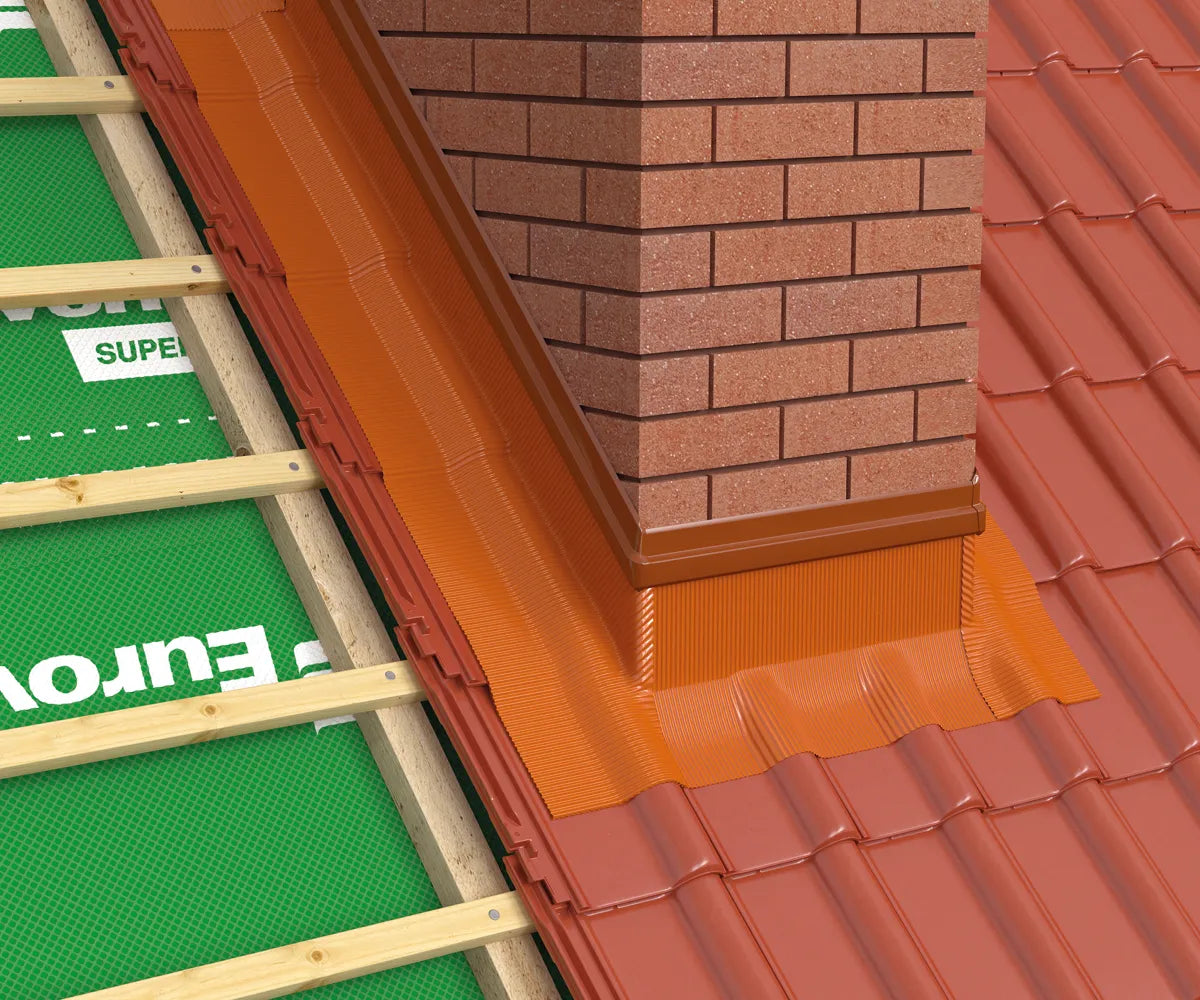Eurovent® FLEX STANDARD – inndekningsbånd, 300 mm × 5 m, sort RAL 9005